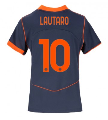 Inter Milan Lautaro Martinez #10 Replik 3rd trikot Damen 2025-26 Kurzarm